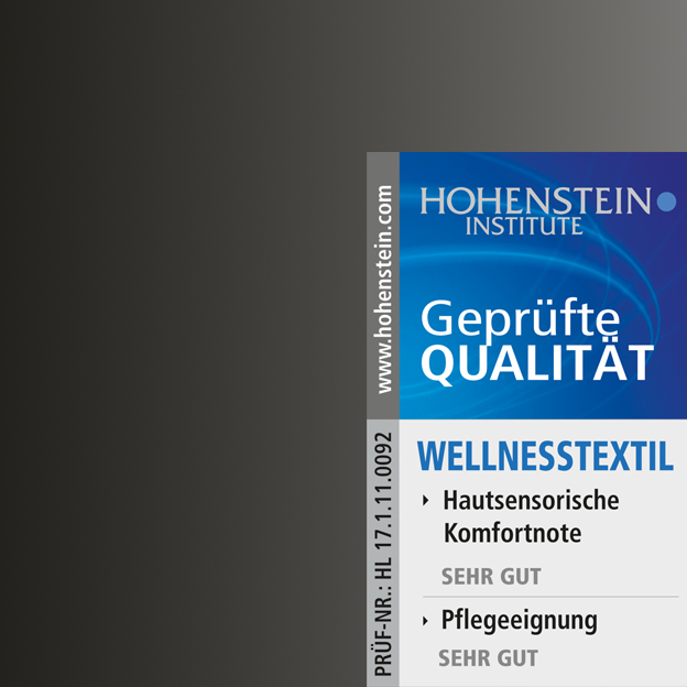 STRENGE ZERTIFIZIERUNGEN