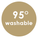 washable at 95°